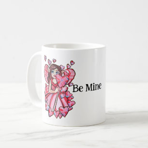 Caneca De Café Fada de dia de os namorados