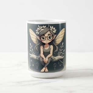 Caneca De Café Fada de fantasia bonita
