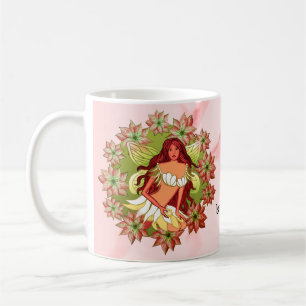 Caneca De Café Fada de Natal