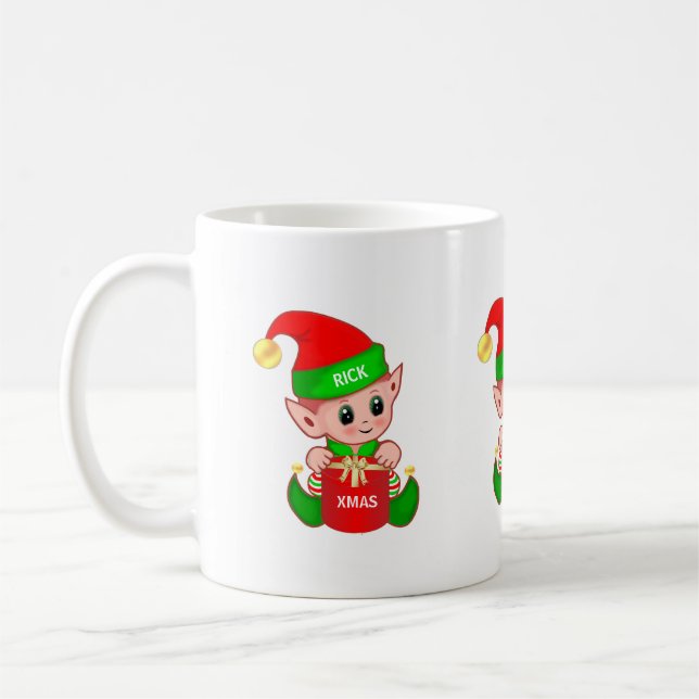 Caneca De Café Fada de Natal fofa (Esquerda)