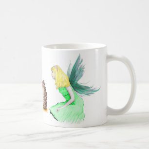 Caneca De Café Fada de pinheiro com pinho