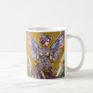 Caneca De Café Fada do Açúcar Adornada com Joias