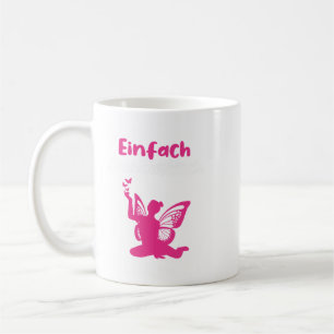 Caneca De Café Fada Engraçada Dizendo Fada Látea Fágica Tástica F
