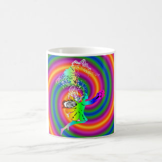 Caneca De Café Fada multicolorida