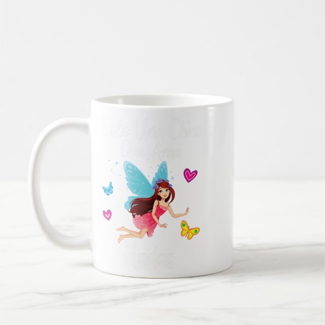Caneca De Café Fada para raparigas Fadas Láteas (Esquerda)