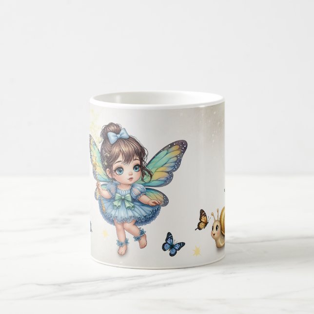 Caneca De Café Fada pequena adorável (Centro)