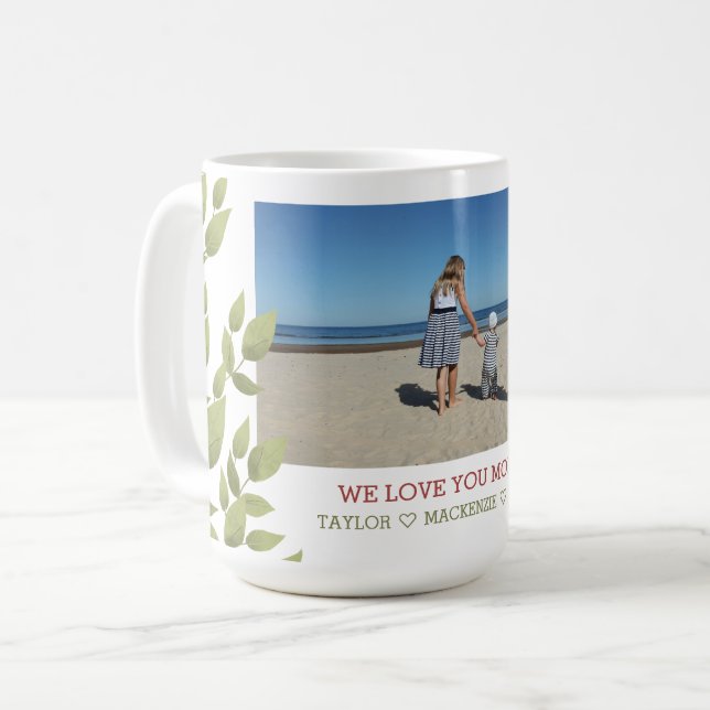 Caneca De Café Fada Personalizada Adicione seu próprio texto e fo (Frente Esquerda)