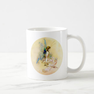 Caneca De Café Fada Princesa É Vestida Por Pixinhas