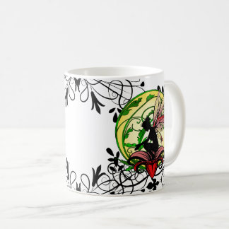 Caneca De Café Fada Sombra Lírio