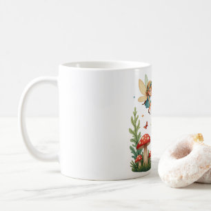 Caneca De Café Fadas de Florestas Whimsso Sticker - Cute Kawaii W