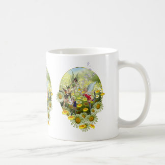 Caneca De Café fadas de primavera