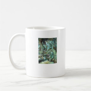 Caneca De Café Fadas Estética de Moda Fairycore Goblincore Casa