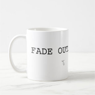 Caneca De Café FADE OUT do Screenwriter