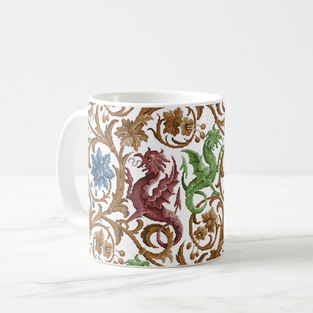 Caneca De Café Faerie Dragon Coffee Mug (Frente Esquerda)