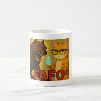 CANECA DE CAFÉ FAFO FACE OFF 
