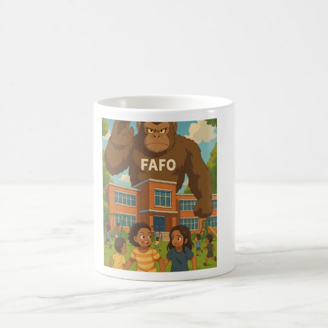 Caneca De Café FAFO - The Beast (Centro)
