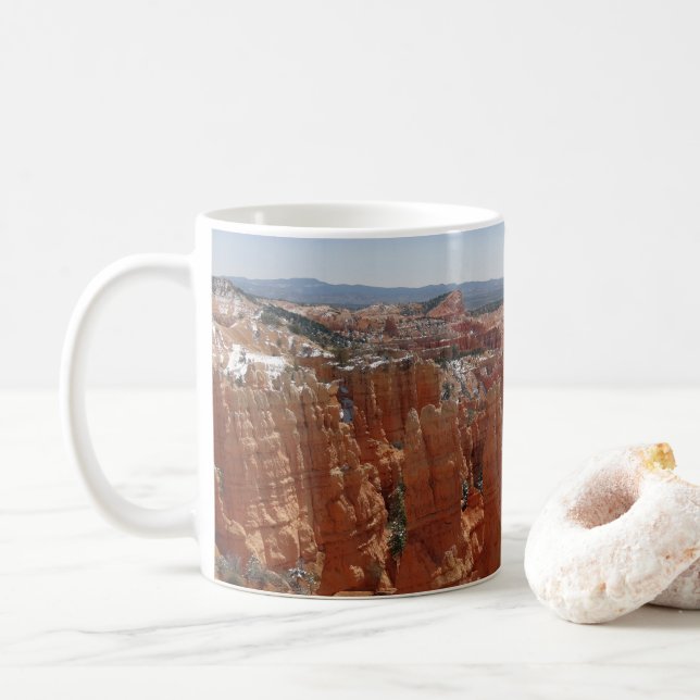 Caneca De Café Fairyland Canyon no Parque Nacional do Bryce Canyo (Com Donut)