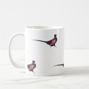 Caneca De Café Faisão pavoneando