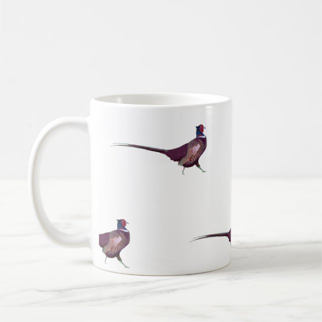 Caneca De Café Faisão pavoneando (Esquerda)