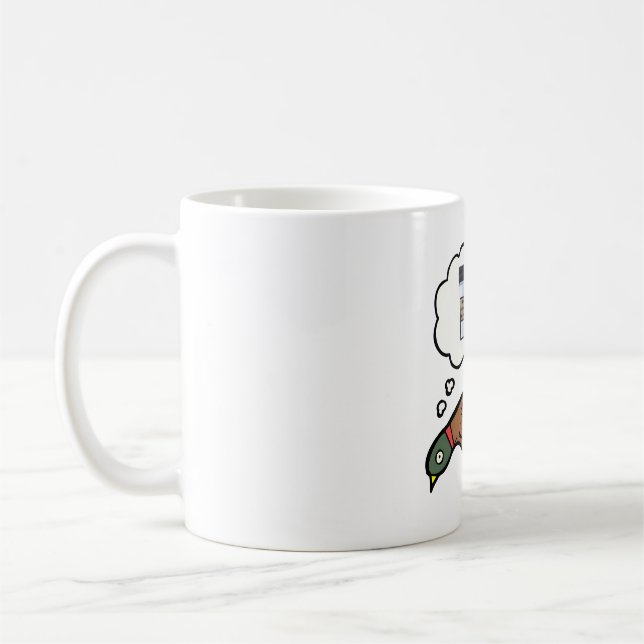 Caneca De Café Faisão sonha com café (Esquerda)