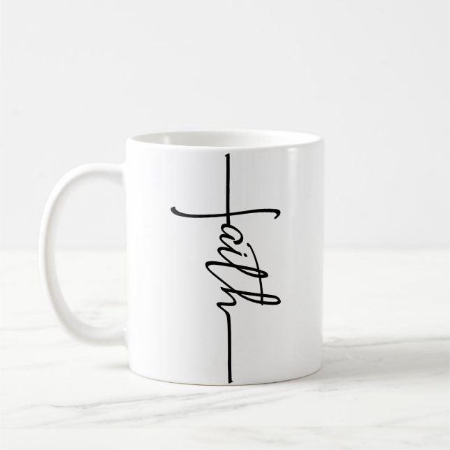 Caneca De Café Faith (Esquerda)
