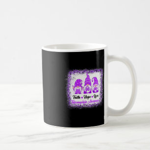 Caneca De Café Faith Hope ama Gnomos Fibromialgia Leop de Consciê