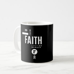 Caneca De Café Faith Personalised Name Birthday Gift