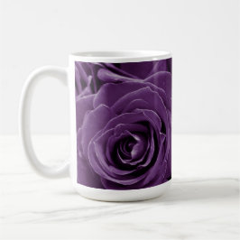 Caneca De Café Faith Purple Roses 15oz Classic Mug
