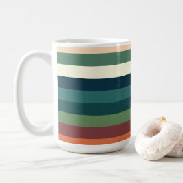 Caneca De Café Faixa de cores