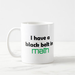 Caneca De Café Faixa preta de matemática