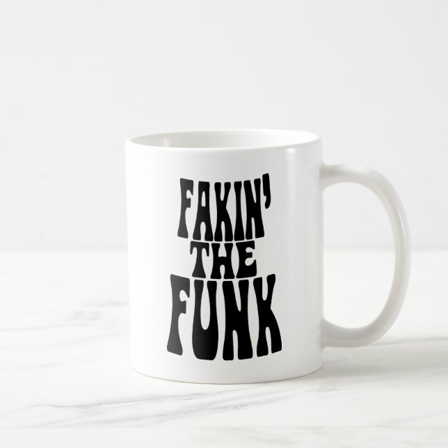 Caneca De Café Fakin' the Funk (Direita)