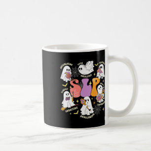 Caneca De Café Fala Terapêutica Spooky Slp Halloween Cute Ghost