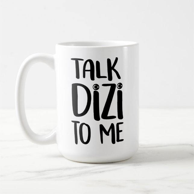 Caneca De Café Falar Dizi Bold Mug (Esquerda)