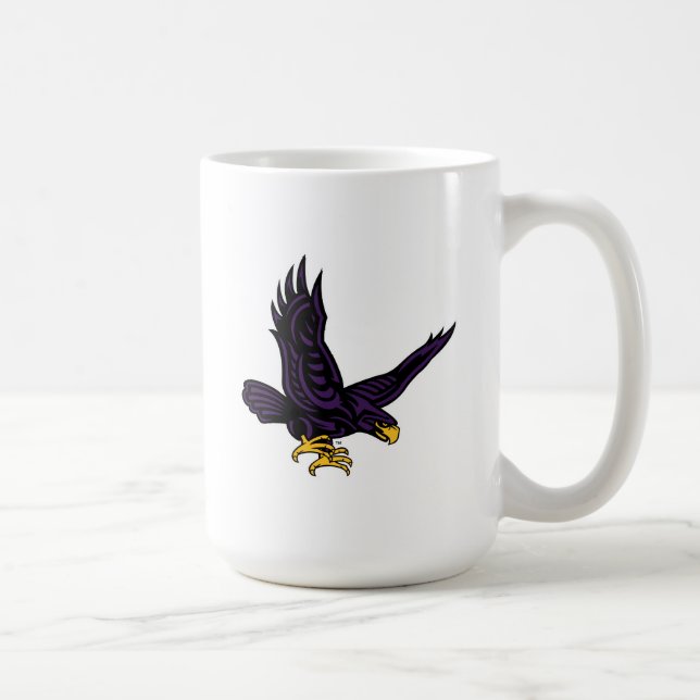 Caneca De Café Falcão do Hunter College (Direita)
