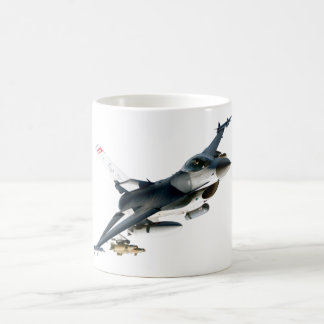 Caneca De Café Falcão F-16 de combate