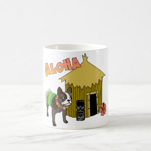 Caneca De Café Falcão francês Hula Tiki Mugs