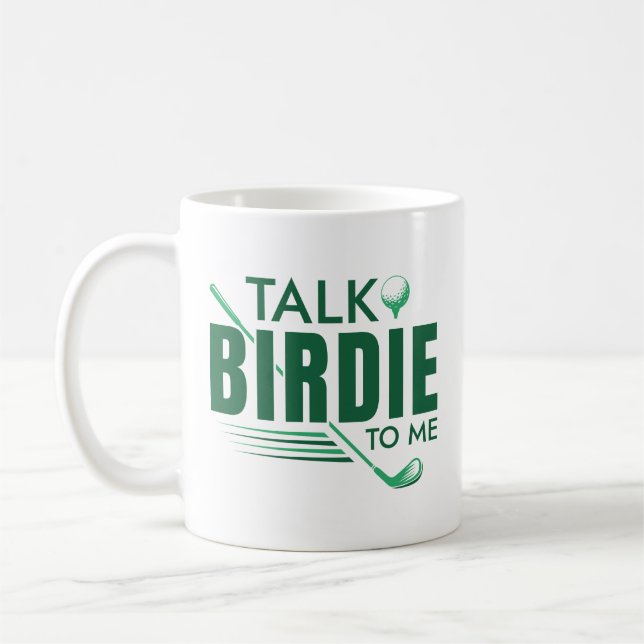 Caneca De Café Fale Birdie Comigo (Esquerda)