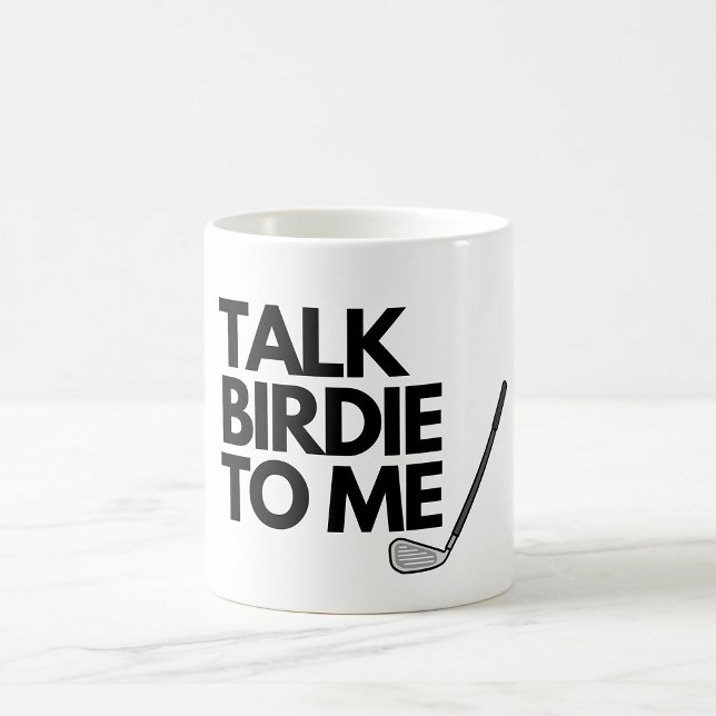 Caneca De Café Fale Birdie Comigo Golf Dizendo Coffee Mug (Criador carregado)