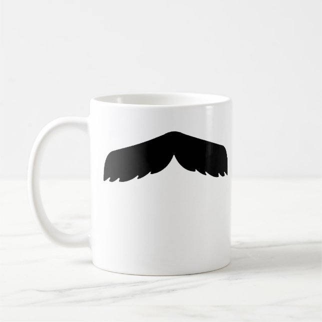 Caneca De Café Fale Com O bigode - Mug (Esquerda)