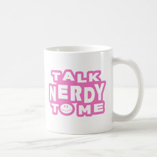 Caneca De Café Fale Comigo Com Nerdy