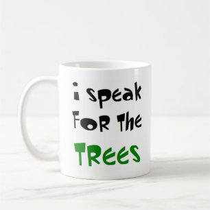 Caneca De Café fale pelas árvores