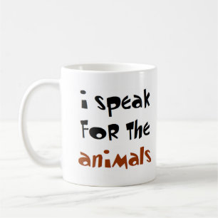 Caneca De Café fale pelos animais
