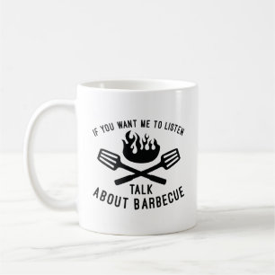 Caneca De Café Fale Sobre Barbecue