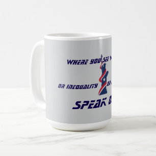 CANECA DE CAFÉ FALE SOBRE QUATRO DE JULHO