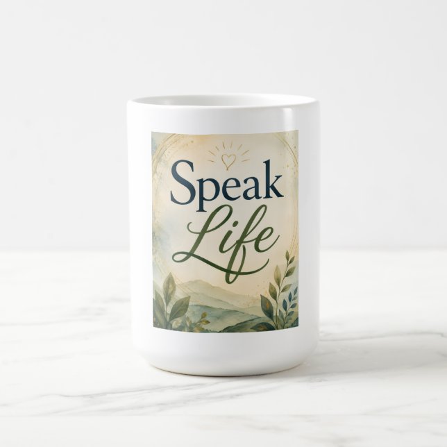 Caneca De Café Fale Vida (Centro)