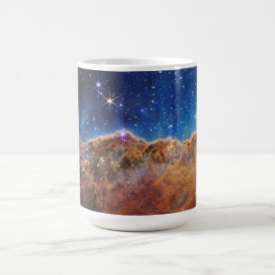 Caneca De Café Falésias Cósmicas na Nebulosa Carina
