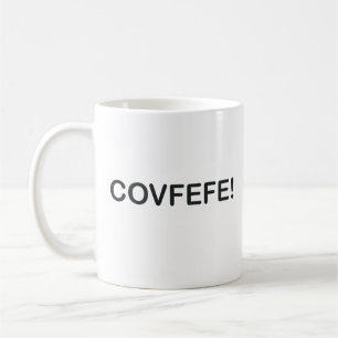 CANECA DE CAFÉ FALHA DE CASCA DE COVFEFE
