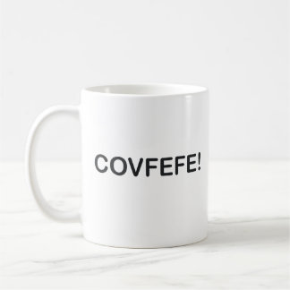 CANECA DE CAFÉ FALHA DE CASCA DE COVFEFE