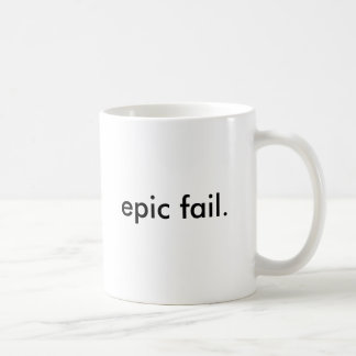 Caneca De Café falha épico