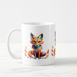 Caneca De Café Fall Female Fox Alebrije